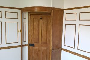 Victorian Panelled Bedroom Completed - Ready for Carpeting