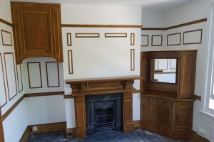 Victorian Panelled Bedroom Completed - Ready for Carpeting