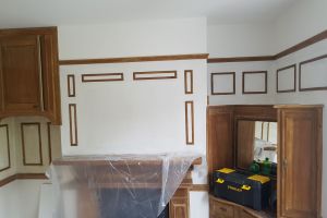 Victorian Bedroom during renovation work