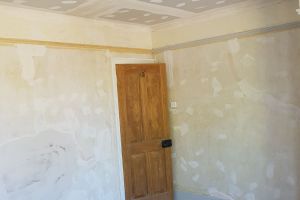 Preparation of the Walls and Ceiling to create a perfect finish