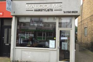 Malcolms Before Shop Front